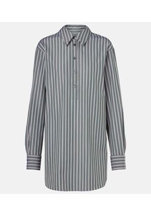Dries Van Noten Striped cotton shirt