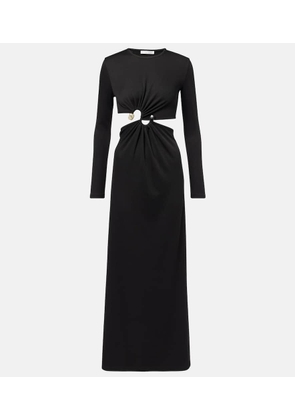 Christopher Esber S-Buckle embellished maxi dress