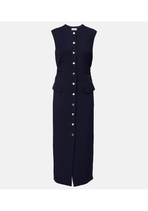 Dries Van Noten Gabardine midi dress
