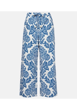 'S Max Mara Merano cotton wide-leg pants