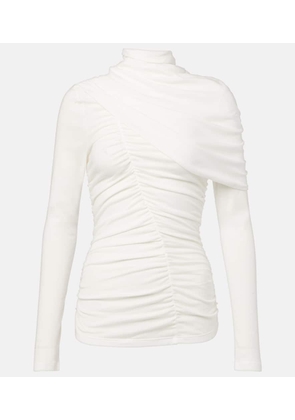 Magda Butrym Draped cotton blouse