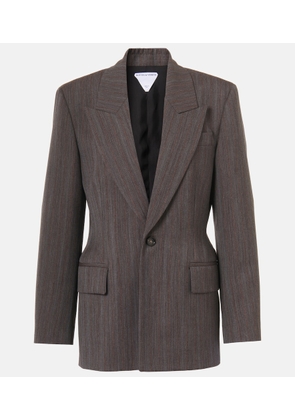Bottega Veneta Striped wool blazer
