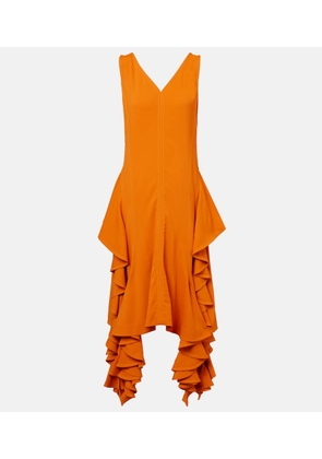 Bottega Veneta Ruffled midi dress