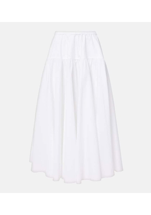 Patou Cotton midi skirt