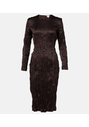 Bottega Veneta Satin midi dress