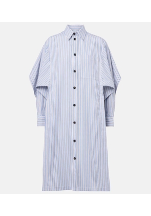 Bottega Veneta Striped cotton shirt dress