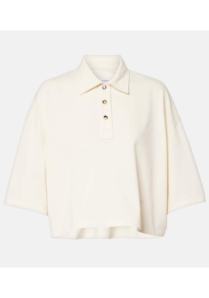 Bottega Veneta Cropped cotton polo shirt