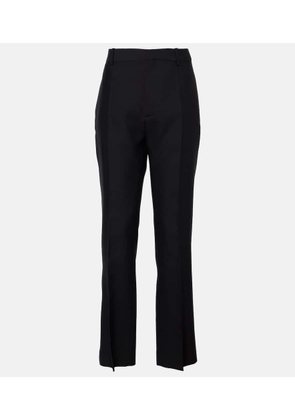 The Row Eveline silk shirt dress