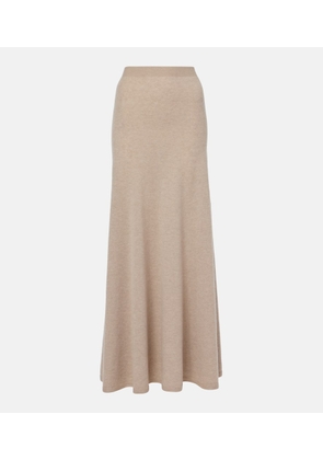 The Row Jovan cashmere maxi skirt