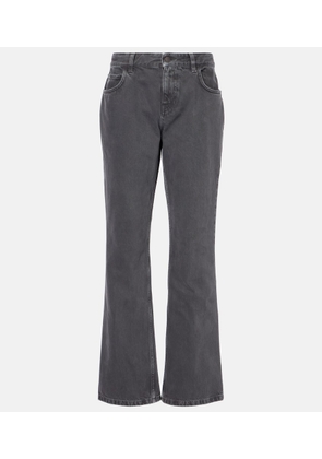 The Row Lyndsey low-rise straight jeans