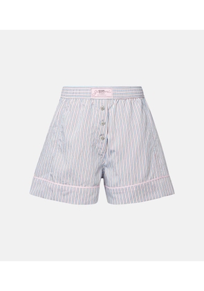 Ganni Striped Bermuda shorts