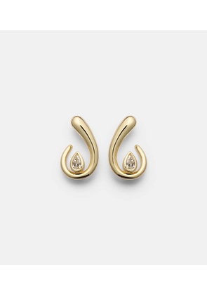 Shay Jewelry 18kt gold earrings with diamonds