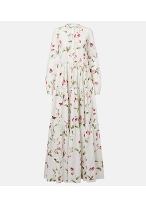 Giambattista Valli Floral cotton maxi dress