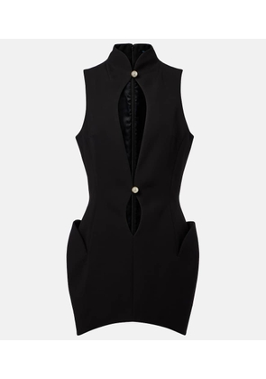 Mugler Cutout minidress