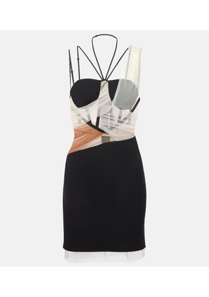 Nensi Dojaka Sacha corset minidress