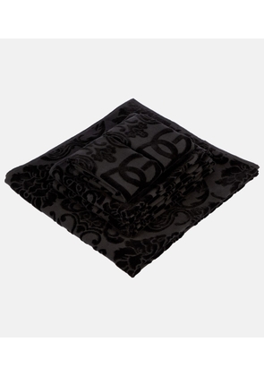 Dolce&Gabbana Casa Set of 5 jacquard cotton terry towels