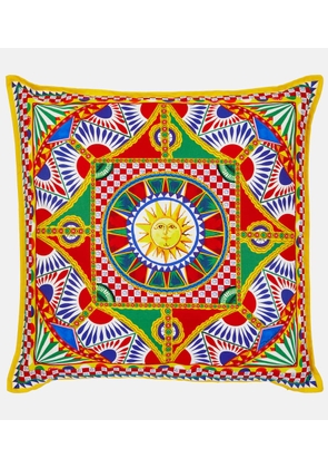 Dolce&Gabbana Casa Medium printed canvas cushion