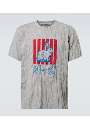 Bottega Veneta Printed cotton-blend jersey T-shirt