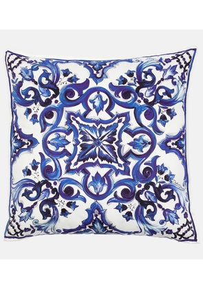 Dolce&Gabbana Casa Medium printed canvas cushion
