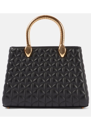 Bvlgari Serpentine Duo leather tote bag