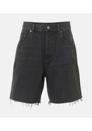 Saint Laurent High-rise Bermuda shorts