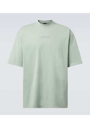 Balenciaga Logo cotton jersey T-shirt