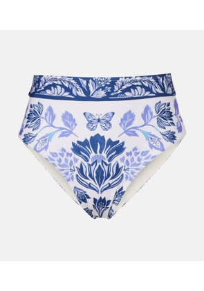 Farm Rio Floral high-rise bikini bottoms