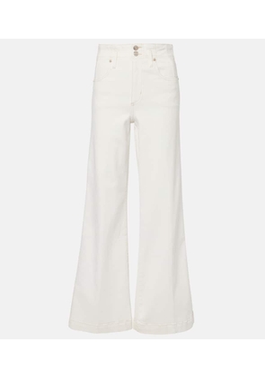 Frame The Seamed Wide high-rise pants