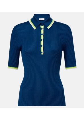 Gabriela Hearst Perro cashmere and silk polo shirt