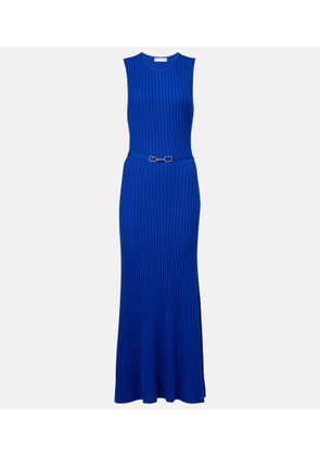 Gabriela Hearst Meier wool and cashmere midi dress