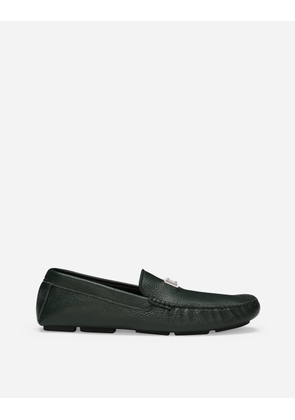 Dolce & Gabbana Deerskin Driver Shoes - Man Driver Shoes And Loafers Green 43