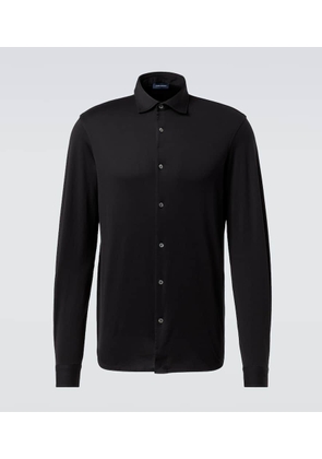 Thom Sweeney Cotton jersey shirt