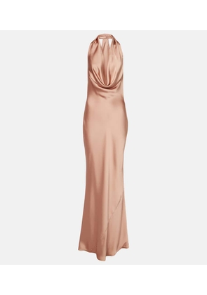 Norma Kamali Draped gown