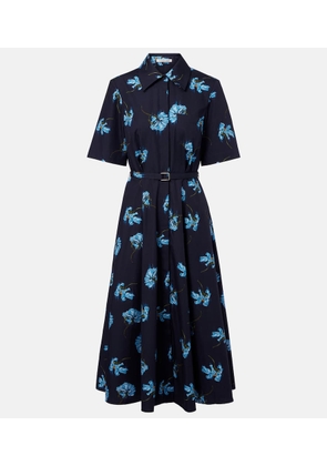 Emilia Wickstead Floral cotton shirt dress