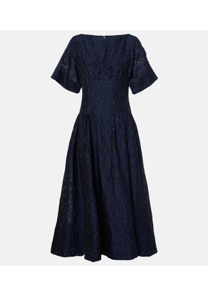 Simkhai Rosalie jacquard midi dress