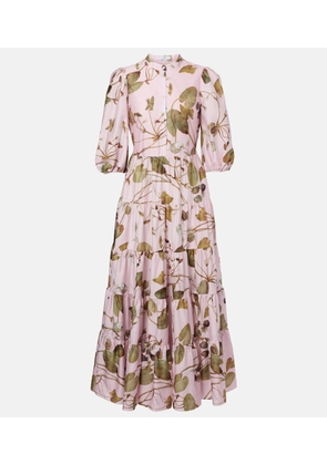 Erdem Floral cotton shirt dress