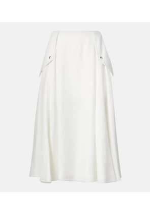 Bottega Veneta Pleated midi skirt