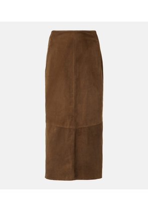 Vince Suede pencil skirt