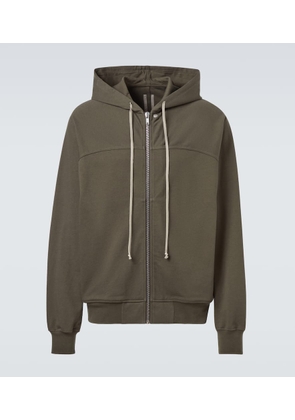 Rick Owens Cotton jersey hoodie