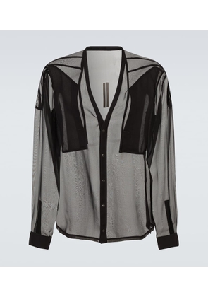 Rick Owens Sheer silk shirt