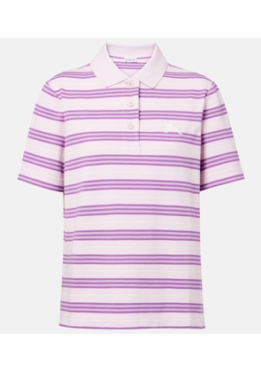 Burberry Icon Stripe cotton polo shirt