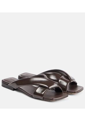 Bottega Veneta Riva leather sandals