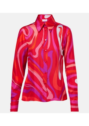 Pucci Marmo silk shirt