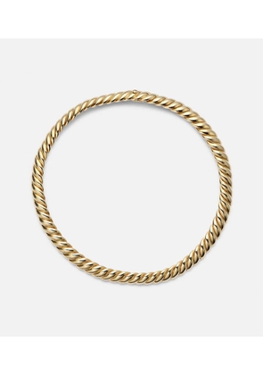 David Yurman Sculpted Cable 18kt gold choker