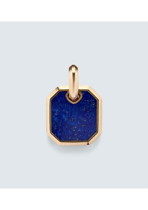 David Yurman Amulet 18kt gold pendant with lapis lazuli