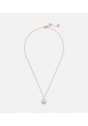 Bvlgari Diva's Dream 18kt rose gold necklace with diamonds