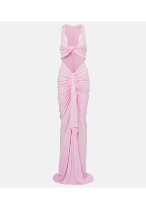 Christopher Esber Vivenda draped jersey maxi dress