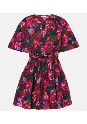 Ulla Johnson Nadira floral cotton minidress