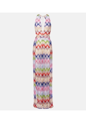 Missoni Zigzag lame jumpsuit
