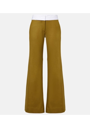Victoria Beckham High-rise straight pants